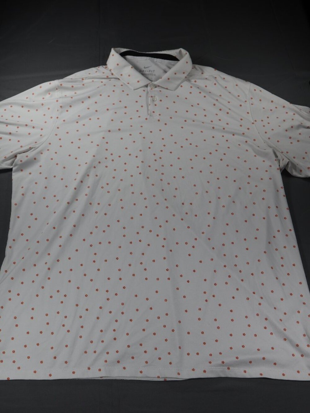 Nike Golf Dri Fit Vapor Floral Print Size XXL Standard Fit Breathable Shirt